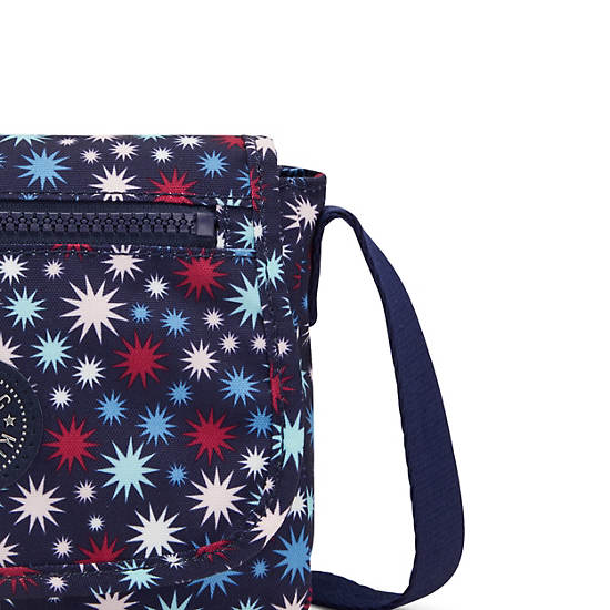 Kipling Sabian Printed Crossbody Mini Veske Lilla | NO 1863UZ